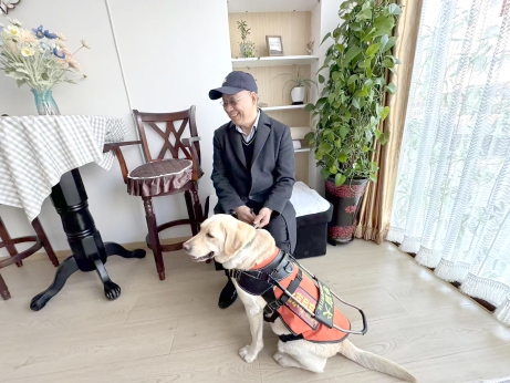 无障碍环境建设水平持续提升 北京经开区迎来首只导盲犬.jpg