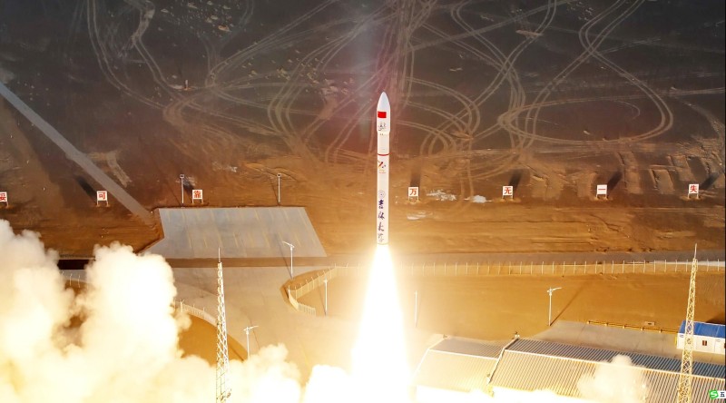 “亦星”搭乘“亦箭”成功入轨 北京亦庄航天产业链“开花”.JPG