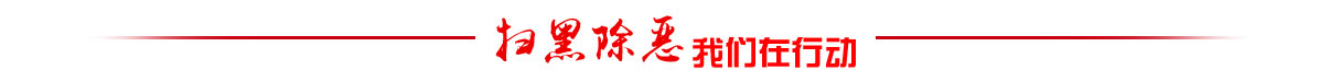 扫黑除恶我们在行动
