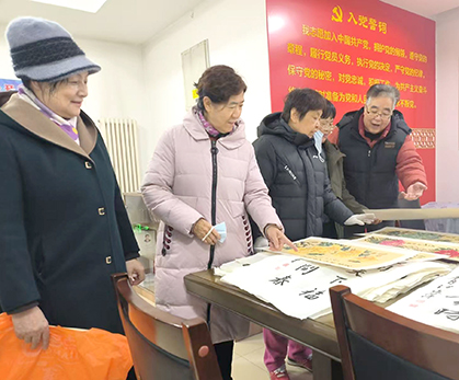 楼门“文化新装”打造“三有”社区_乐享亦庄_北京经济技术开发区