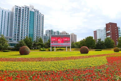 北京亦庄花团锦簇 盛装迎国庆.jpg 北京亦庄花团锦簇 盛装迎国庆.jpg