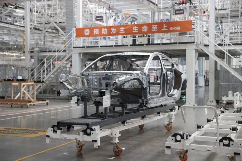 小米汽车工厂车身车间。资料图.jpg