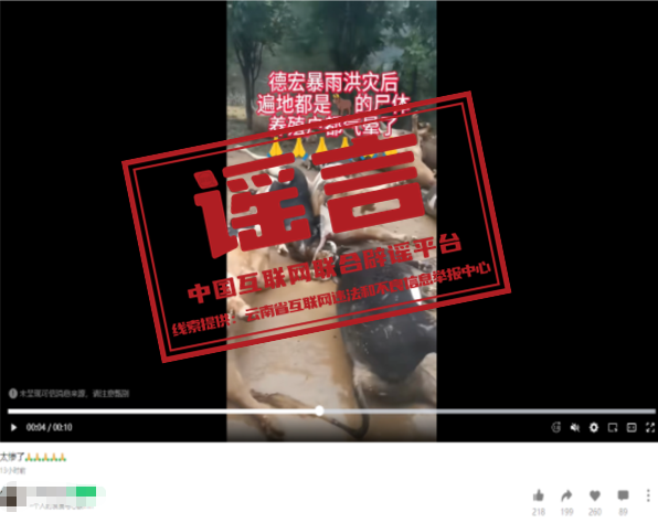 云南德宏暴雨洪灾后“遍地畜牧死亡”?.png 云南德宏暴雨洪灾后“遍地畜牧死亡”?.png